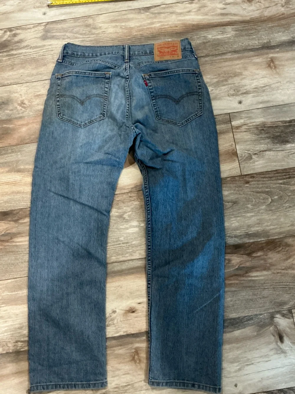 Men's Classic Blue Denim Jeans 32x30